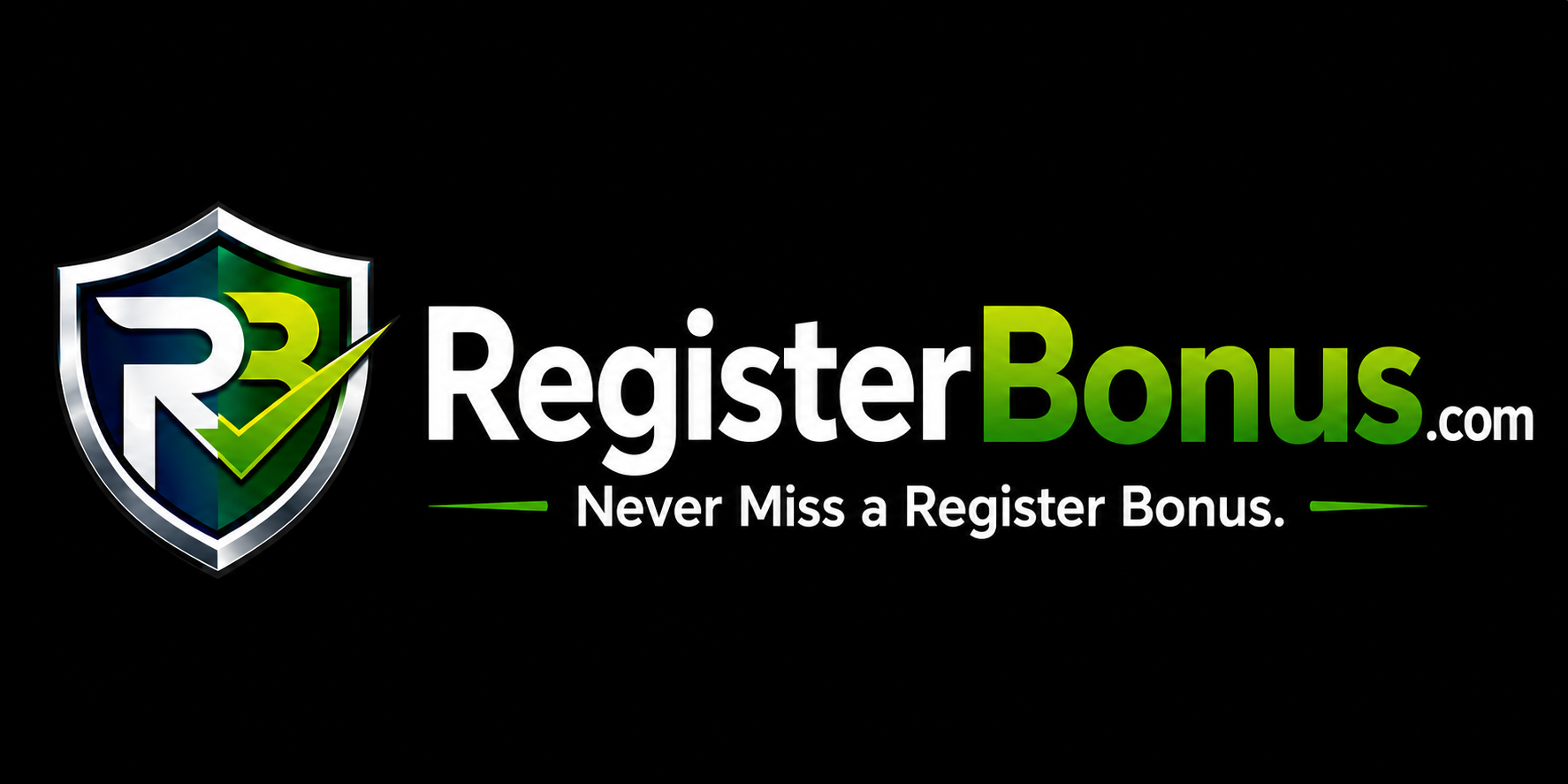 RegisterBonus.com logo – Find the best signup bonuses, bank account bonuses, credit card welcome offers and referral rewards
