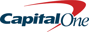 Capital One logo - Banking and credit card provider featured on RegisterBonus.com